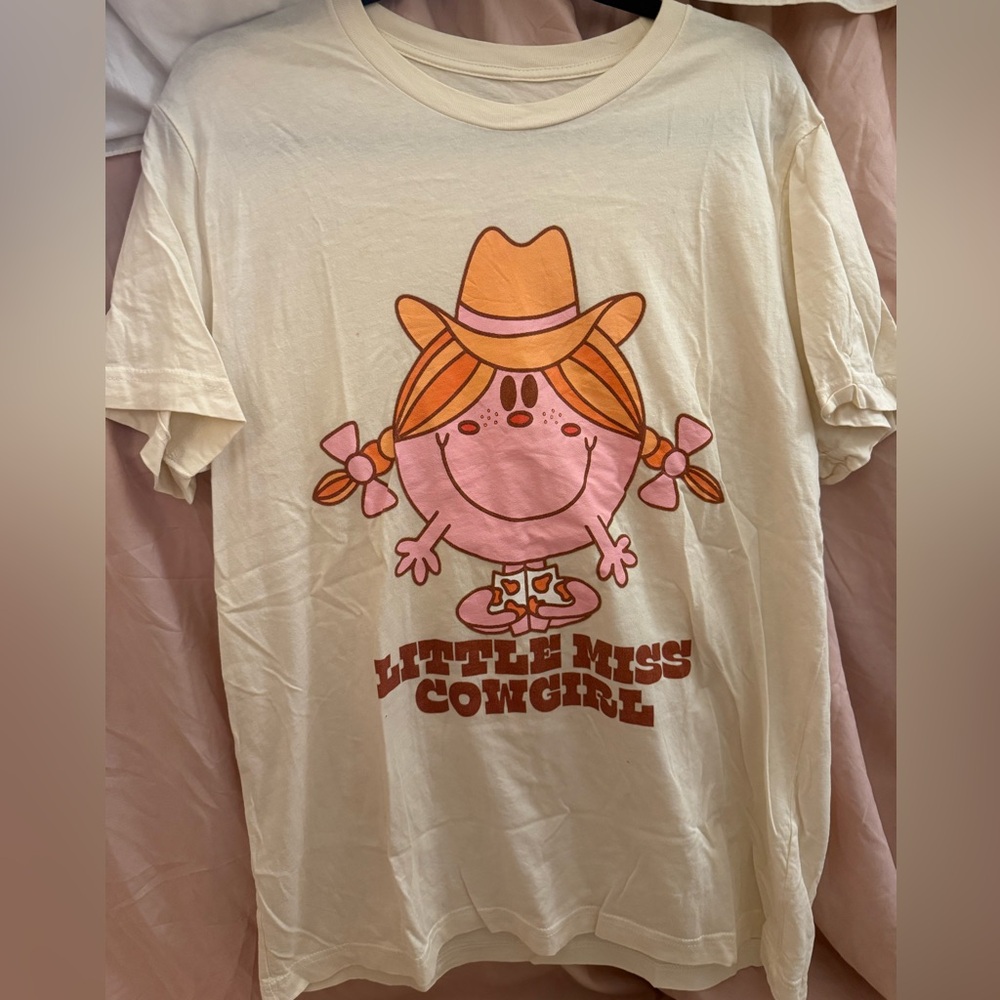 Little Miss Cowgirl Cream T-Shirt